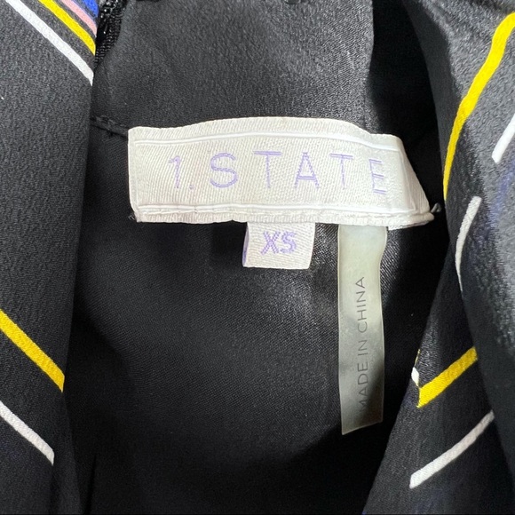 1. State Chevron Print Dress - Picture 4 of 6